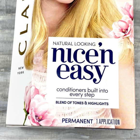 NWT Clairol Nice ‘n Easy 11 Ultra Light Blonde Permanent Hair Color Gray Cover - Picture 4 of 10